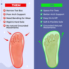 Non-Slip Barefoot Shoes | Wide Toe Box, Breathable Material & Lightweight for Hiking, Yoga, and Everyday Wear