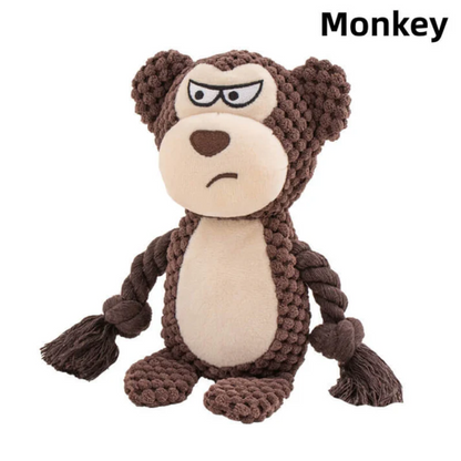 Squeaky Chew Indestructible Dog Toy | Durable, Soft & Perfect for All Chewers of Any Size