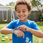 Children's Waterproof Smartwatch GPS Tracker | 4G Video Calling, Built-In Camera & Activity Monitoring for Kids