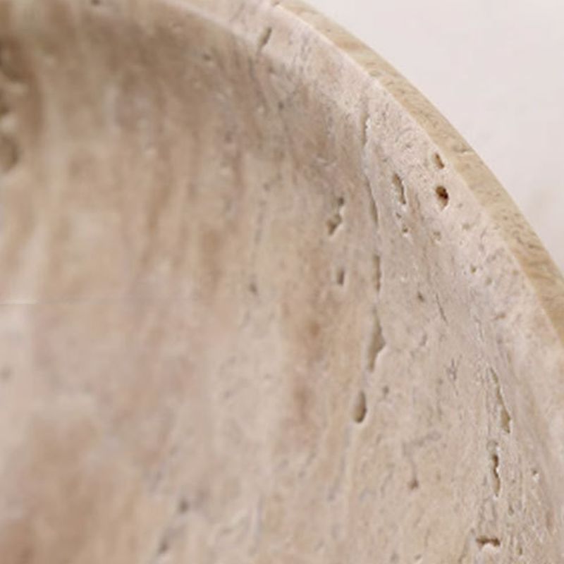 Travertine Stone Wall Lamp - Wabi-Sabi Design for Unique Home Decor & Ambient Lighting