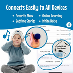 Wireless Bluetooth Kids Headphones | Volume-Limited, Adjustable Fit & Machine-Washable for Travel, School & Play