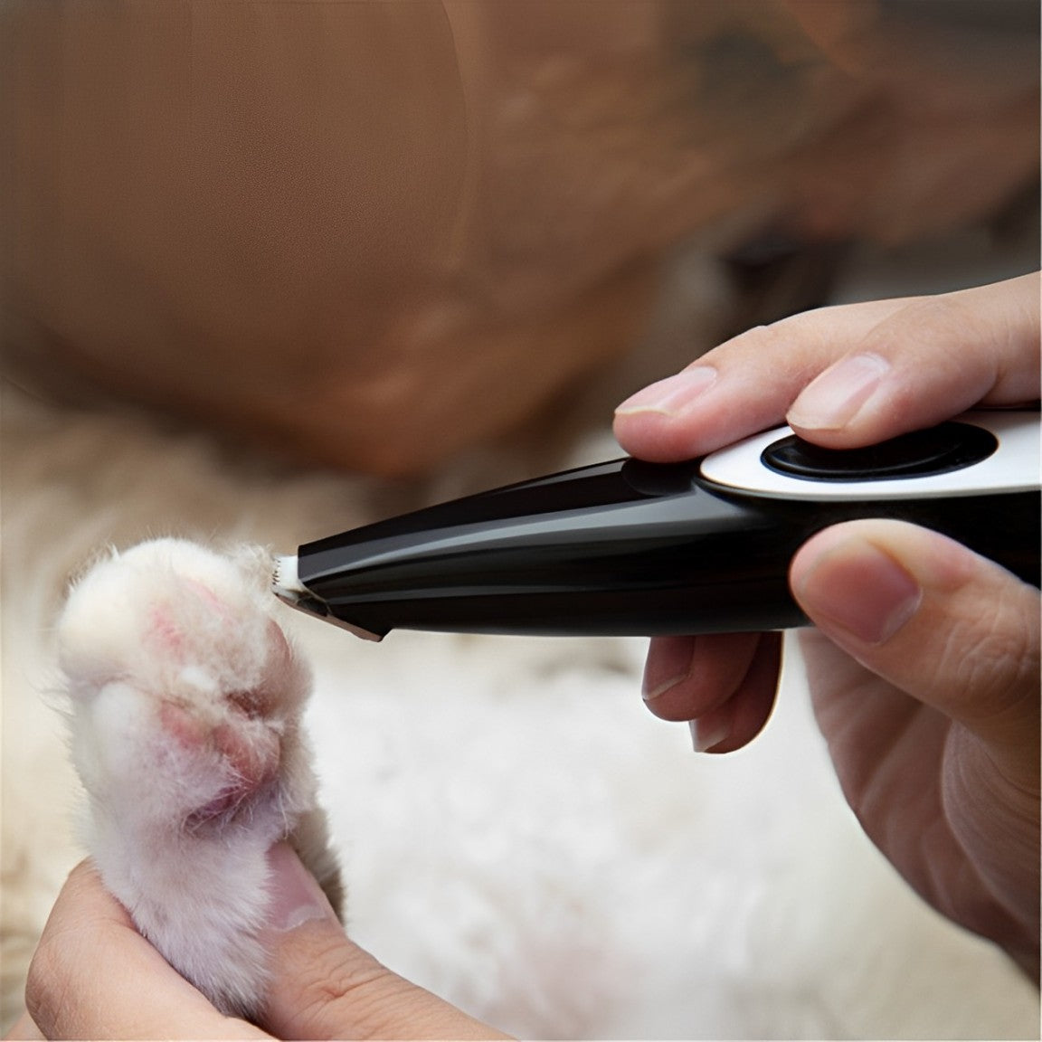 Pet Electric Hair Trimmer | Ultra-Low Noise, Cordless & Rechargeable for Stress-Free Grooming Sessions
