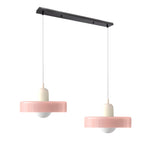 LED Glass Pendant Light with 2 Heads - Modern Design for Kitchen Island & Dining Room Lighting