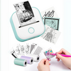 Mini Bluetooth Thermal Printer | Inkless, Compact & Ideal for Students and Professionals