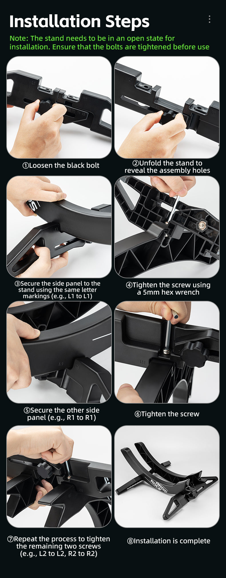 Adjustable Bike Stand | Sturdy, Weather-Resistant Design for MTB and Road Bikes, Ideal for Indoor Storage