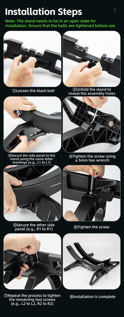 Adjustable Bike Stand | Sturdy, Weather-Resistant Design for MTB and Road Bikes, Ideal for Indoor Storage