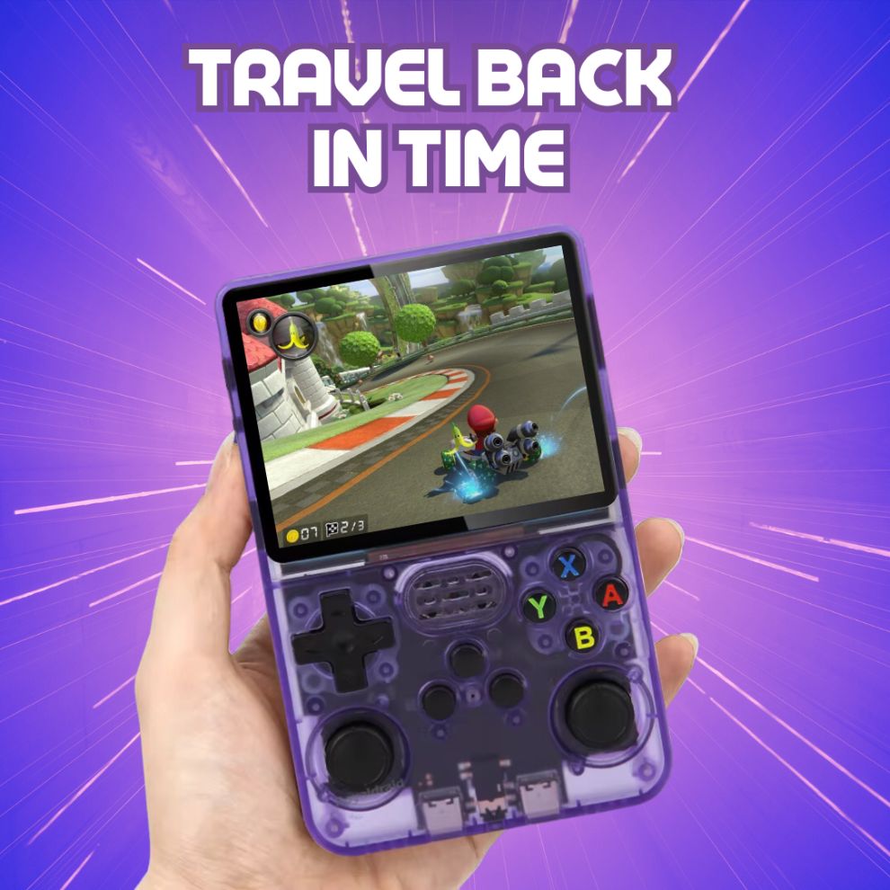 Retro Game Console | 20,000 Pre-Installed Games, 128GB Storage & HD Display for Nostalgic Gaming Fun