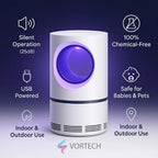 UV Light Insect Trap | Non-Toxic, Waterproof & Effective for Indoor and Outdoor Mosquito and Fly Control