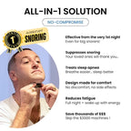 Premium Smart Anti-Snoring Device | EMS Sleep Tech & No-CPAP Relief