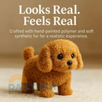 Realistic Robot Puppy Toy Dog with Smart Features, Interactive Companion for Kids and Pet Lovers