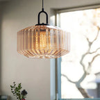 Retro Glass Pendant Light Fixture - Nordic Loft Style for Kitchen Island & Dining Room Lighting