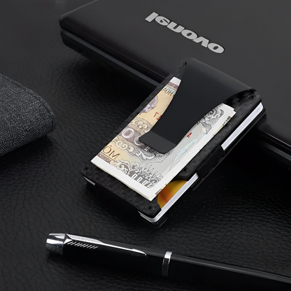 Men's Slim RFID Blocking Wallet | Holds Up to 15 Cards, Lightweight & Ideal for Business Travel