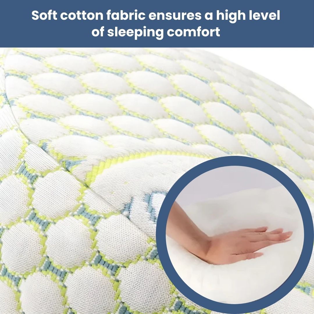 Orthopaedic U-Shaped Pregnancy Pillow | Full-Body Support, Ergonomic Design & Ideal for Sleeping, Nursing & Postpartum Comfort