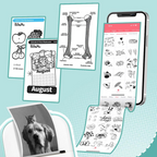 Mini Bluetooth Thermal Printer | Inkless, Compact & Ideal for Students and Professionals