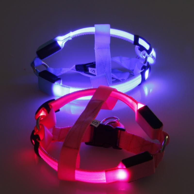 LED Dog Harness | Lightweight, Weather-Resistant & Visible Up to 1,000 Feet for Night Walks