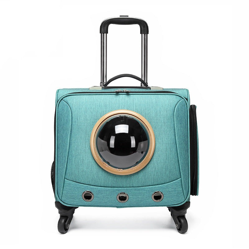 Pet Travel Capsule | Comfortable, Portable & Safe for Stress-Free Journeys with Your Furry Friend