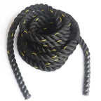 Heavy Exercise Battle Rope | Durable Polyester, 2.5" Thick for Full-Body Workouts and Strength Training