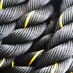 Heavy Exercise Battle Rope | Durable Polyester, 2.5" Thick for Full-Body Workouts and Strength Training