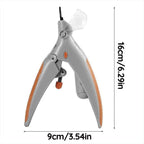 Pet Dog Nail Clipper with LED Light | Quick Sensor, 5x Magnification & Safe for Easy Home Grooming