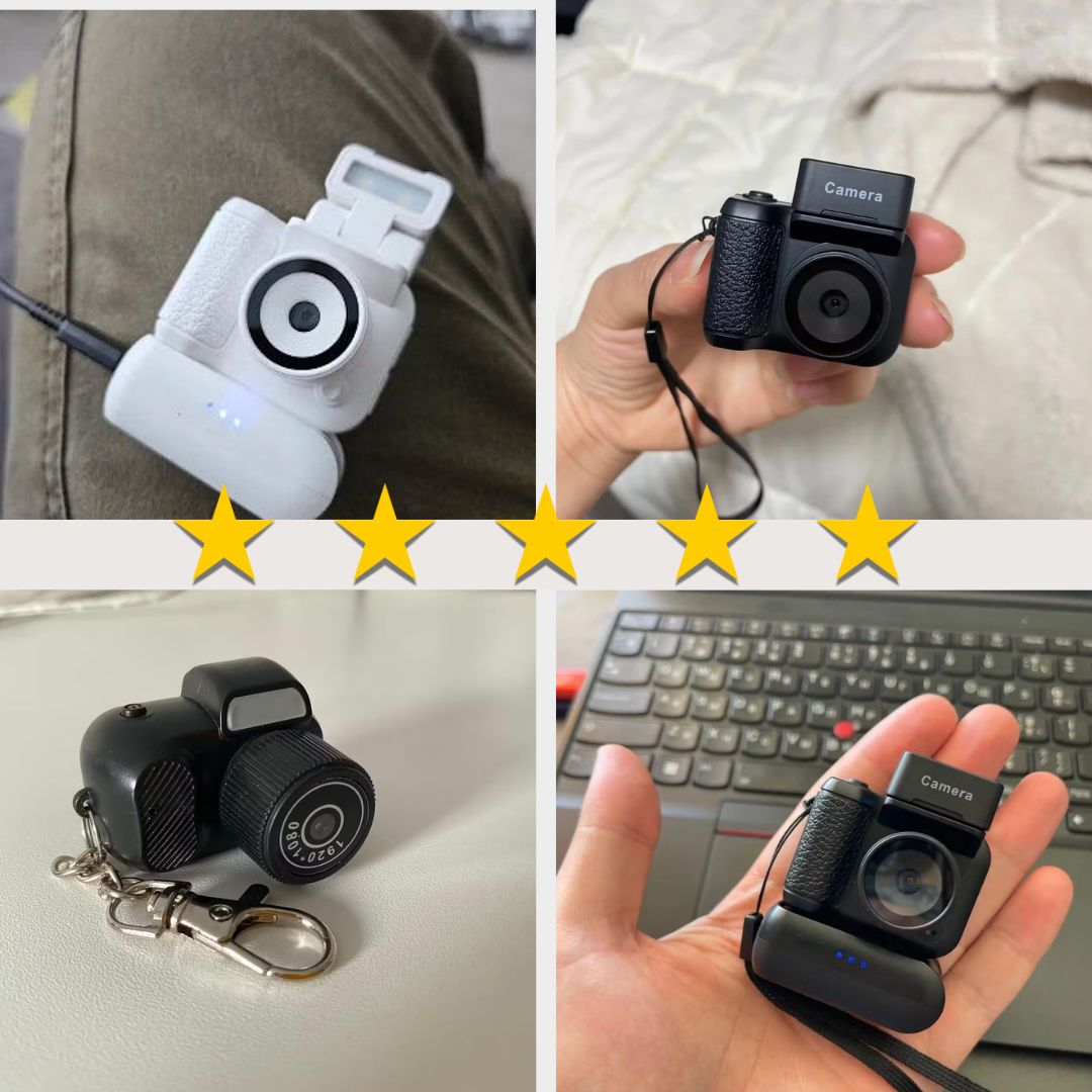 Pocket-Sized Retro Camera | Compact, HD Vintage Aesthetic for On-the-Go Photography and Nostalgic Adventures