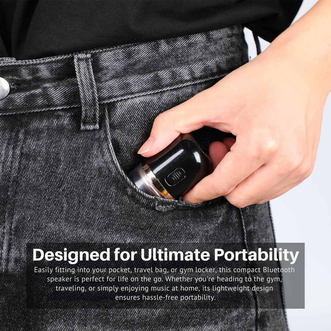 Mini Portable Electric Shaver | Waterproof, Ergonomic Design & Ideal for On-the-Go Grooming