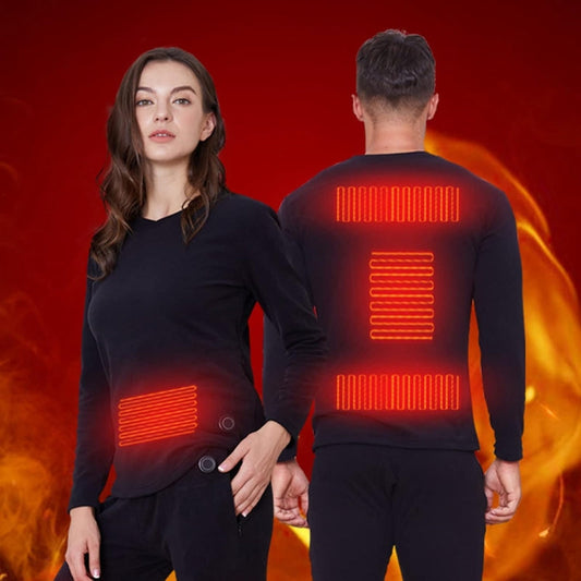 Thermal Heated Top - Rechargeable Heat Warming Jacket for Men & Women, Lightweight, Perfect for Outdoor Activities & Cold Weather