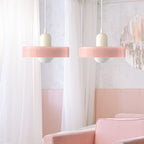 LED Glass Pendant Light with 2 Heads - Modern Design for Kitchen Island & Dining Room Lighting