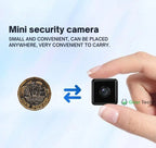 Mini Wireless Hidden Camera | 1080P HD, Compact Design & Ideal for Indoor/Outdoor Surveillance