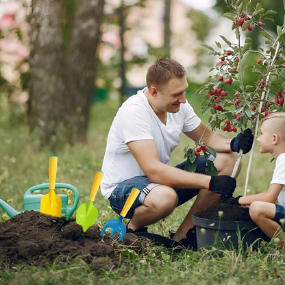Child-Safe Mini Gardening Set | Ergonomic Tools for Kids with Carrying Bag for Nature Exploration and Learning