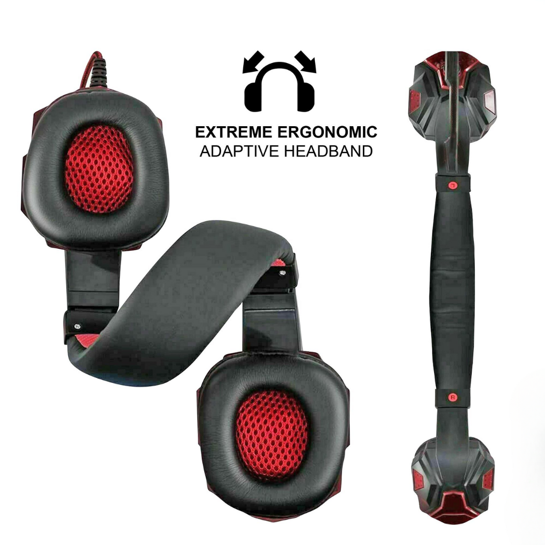 Noise Cancelling Gaming Headset | Surrounding Stereo Sound, Comfortable Design & Clear Communication for Gamers