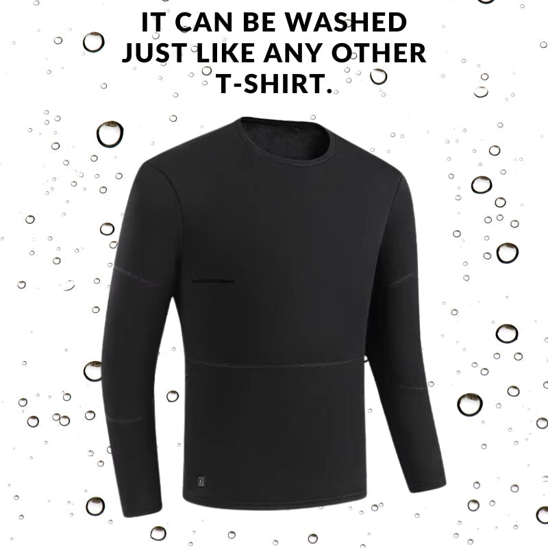 Thermal Heated Top - Rechargeable Heat Warming Jacket for Men & Women, Lightweight, Perfect for Outdoor Activities & Cold Weather