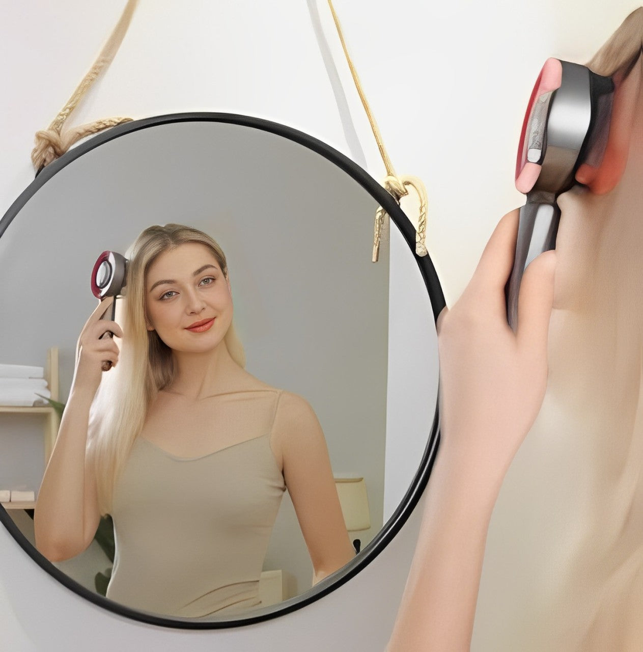 Electric Scalp Massager - Stimulating Brush with Red Light Therapy & Infrared Hair Wellness and Hair Growth