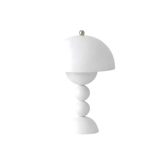 LED Wireless Table Lamp - Nordic Design, Rechargeable, Touch Control - Ideal for Bedroom, Living Room & Home Office