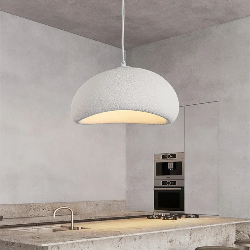Nordic Wabi Sabi Pendant Light - Minimalist Hanging Fixture for Dining Room & Living Room Decor