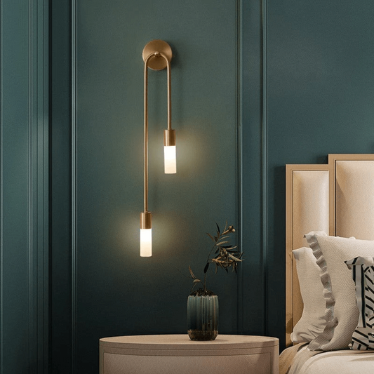 LED Wall Lamp - Modern Design with Adjustable Brightness - Ideal for Living Room & Bedroom Lighting