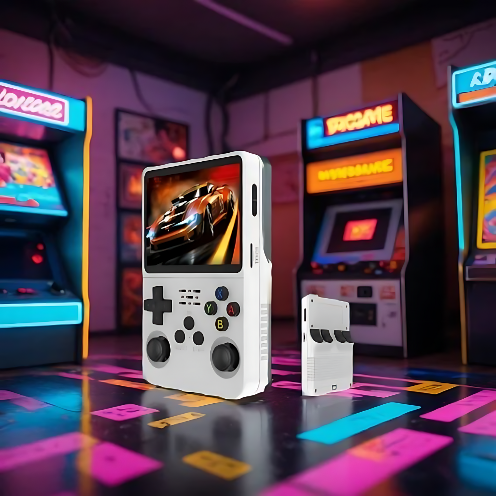 Retro Handheld Gaming Console | HD Screen, 10,000 Built-in Games & Expandable Storage for Retro Gaming Enthusiasts