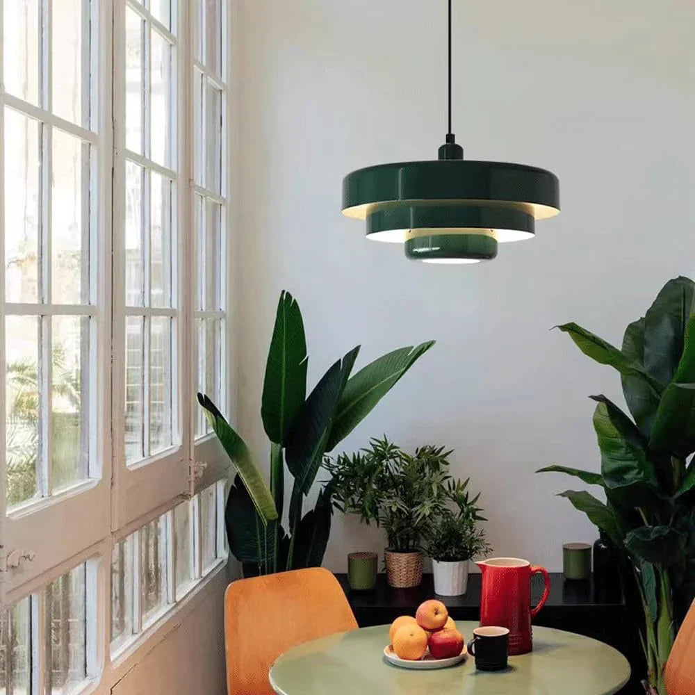 Norwegian LED Hanging Lamp with Adjustable Height - Modern Lighting Fixture for Dining Room & Living Room