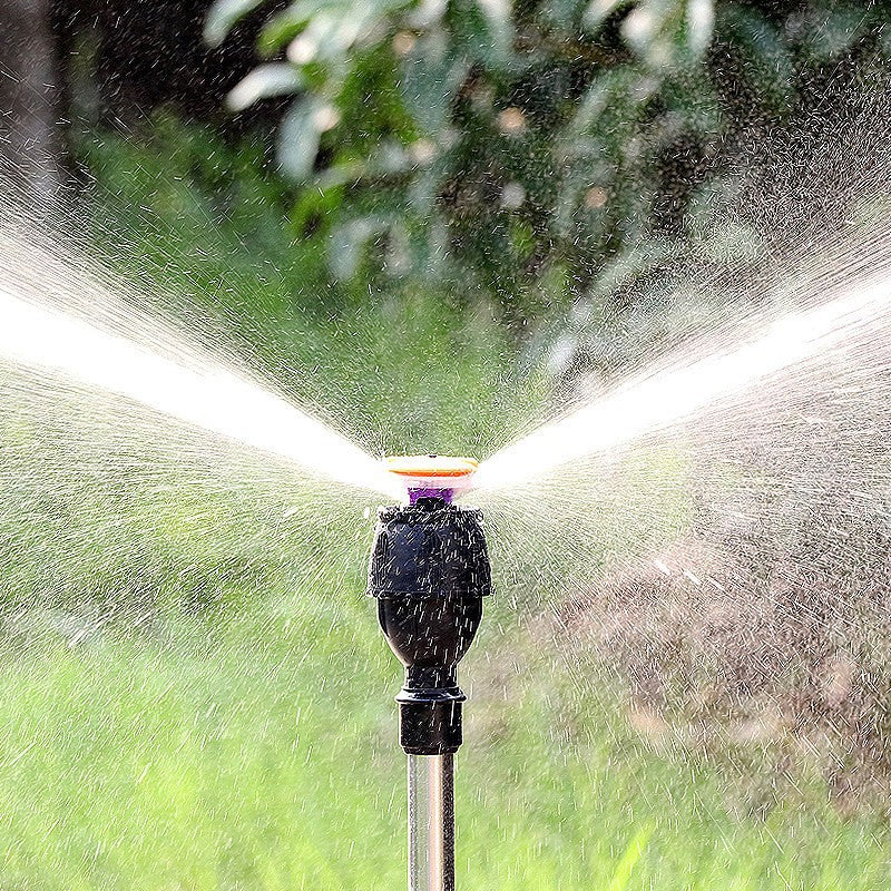 Rotary Tripod Sprinkler | Adjustable Coverage, Whisper-Quiet Operation & Ideal for Lawns and Gardens