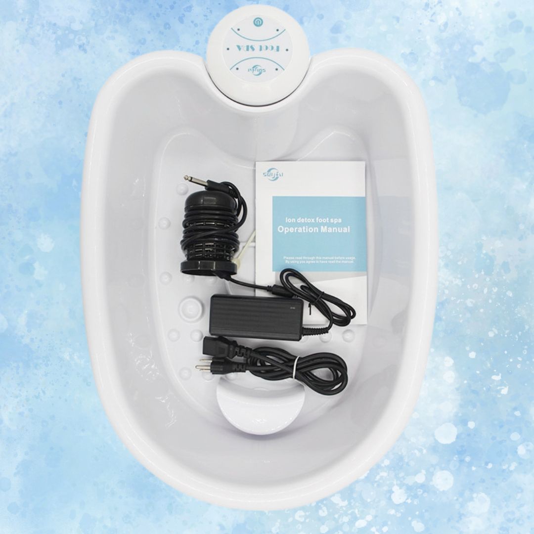 Daily Wellness Ionic Foot Bath - Detoxification Foot Spa for Health & Relaxation