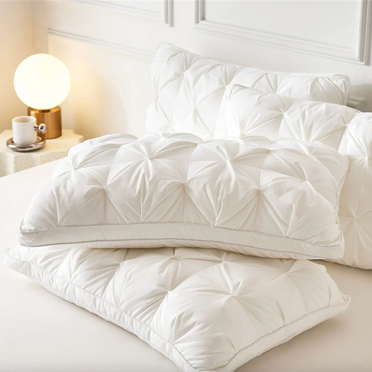 Luxury Goose Down Pillow | Ultra Soft, Hypoallergenic & Supports Neck Alignment for Deeper Sleep