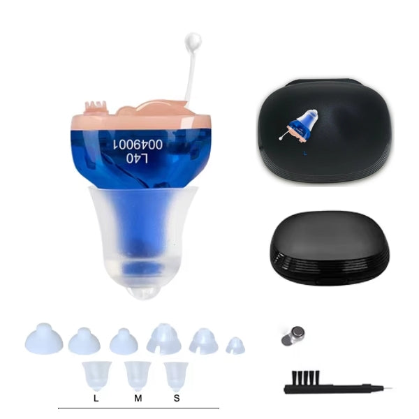 In-Ear Rechargeable Hearing Aids with Clear Sound, Long Battery Life, Comfortable Fit for Daily Use and Enhanced Hearing