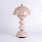 LED Wireless Table Lamp - Nordic Design, Rechargeable, Touch Control - Ideal for Bedroom, Living Room & Home Office