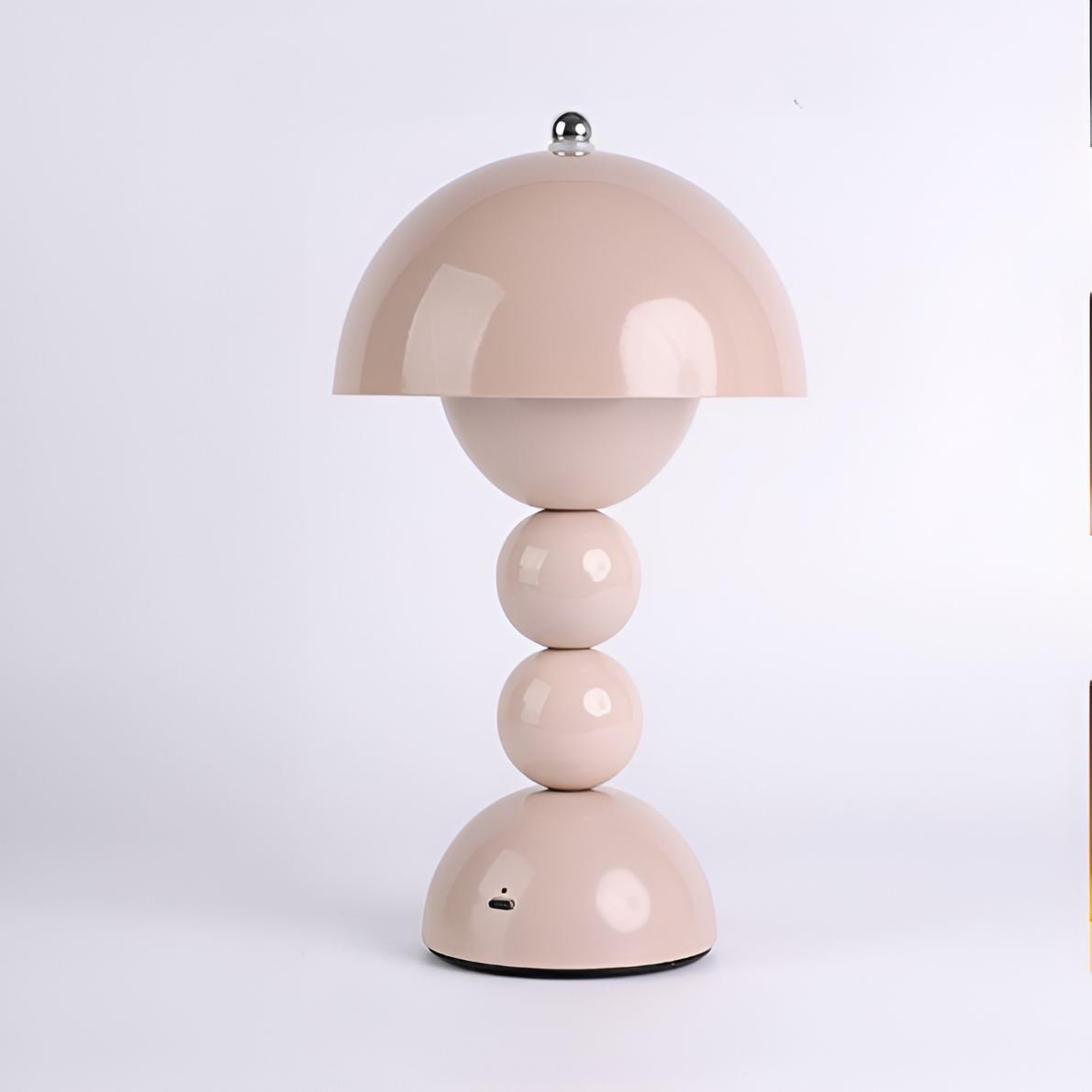 LED Wireless Table Lamp - Nordic Design, Rechargeable, Touch Control - Ideal for Bedroom, Living Room & Home Office