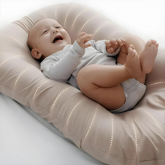 Orthopaedic Baby Pillow | Hypoallergenic, Breathable & Supports Healthy Head Shape for Newborns and Infants