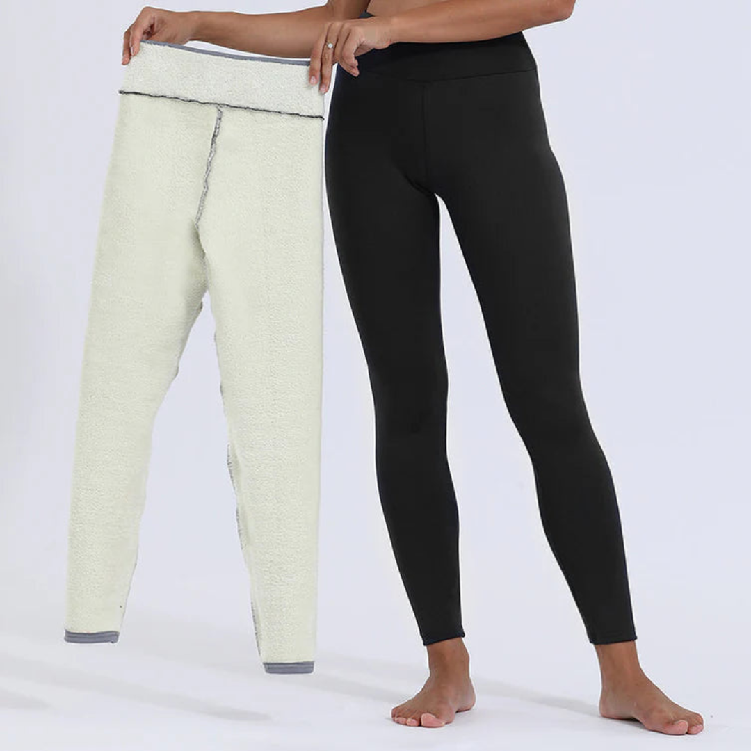 Premium Sherpa Fleece Leggings | Ultra-Soft, Stretchy & Warm for Winter Comfort and Style