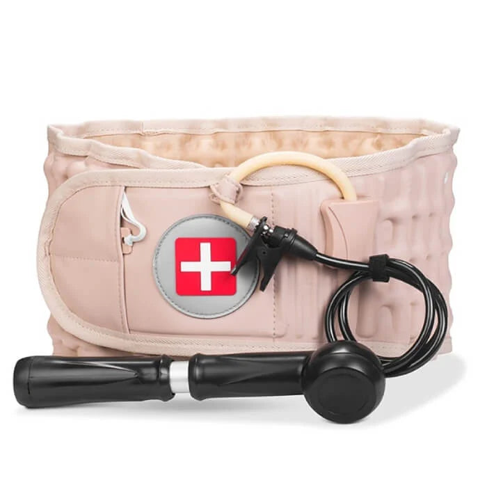 Decompression Lumbar Support Belt | Ergonomic, Inflatable & Comfortable for Pain Relief and Back Support