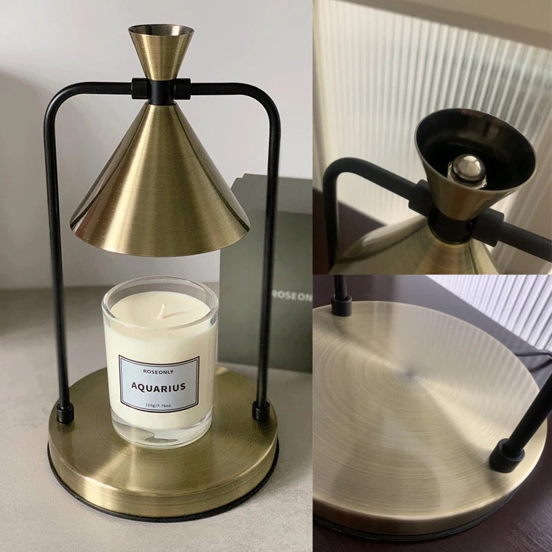 Candle Warmer Lamp with Adjustable Brightness for Scented Candles and Home Fragrance