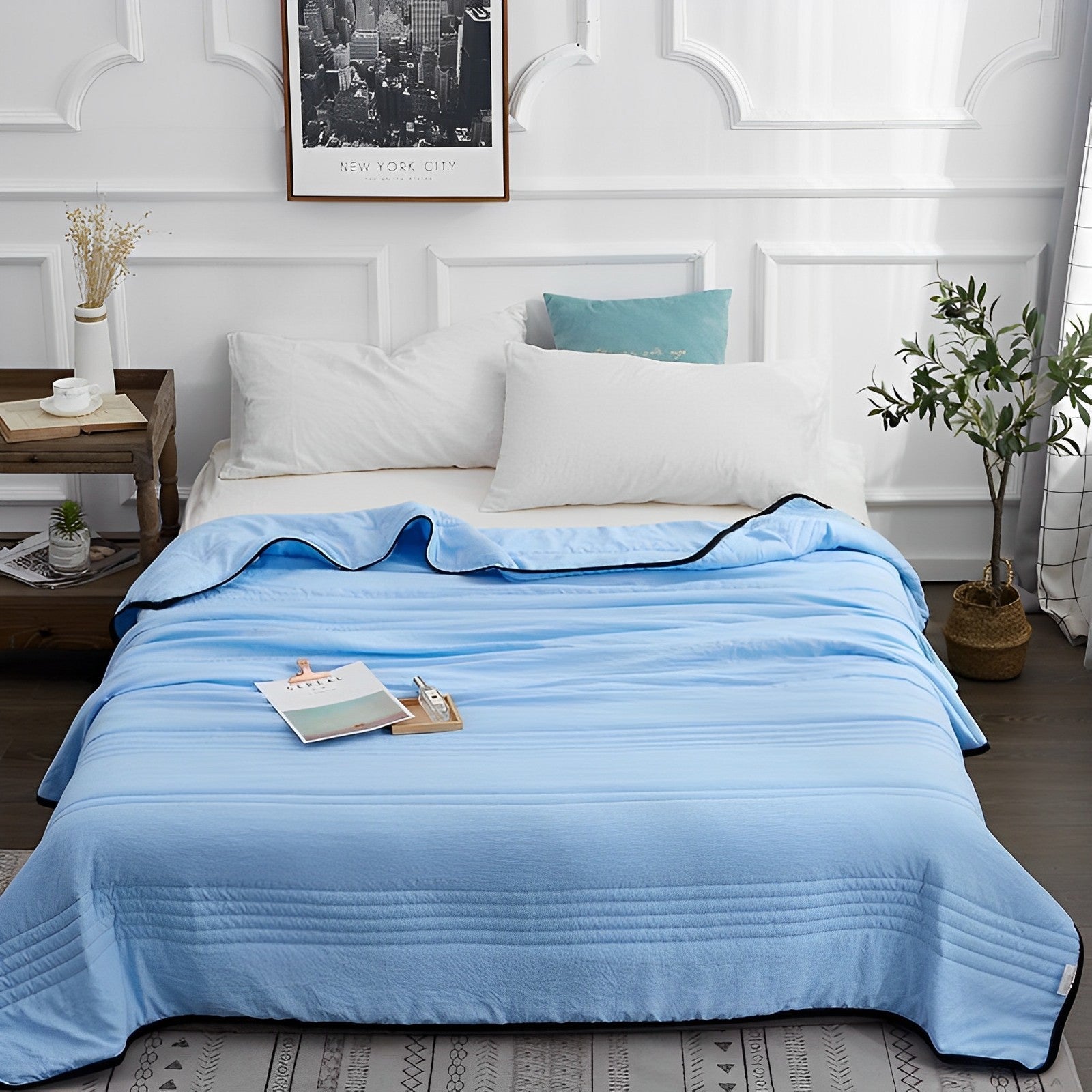 Breathable Cooling Blanket – Lightweight & Refreshing Sleep Solution