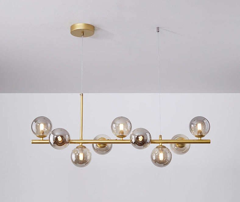 LED Pendant Light Fixture - Luxurious Modern Design for Dining Table & Kitchen Island Lighting
