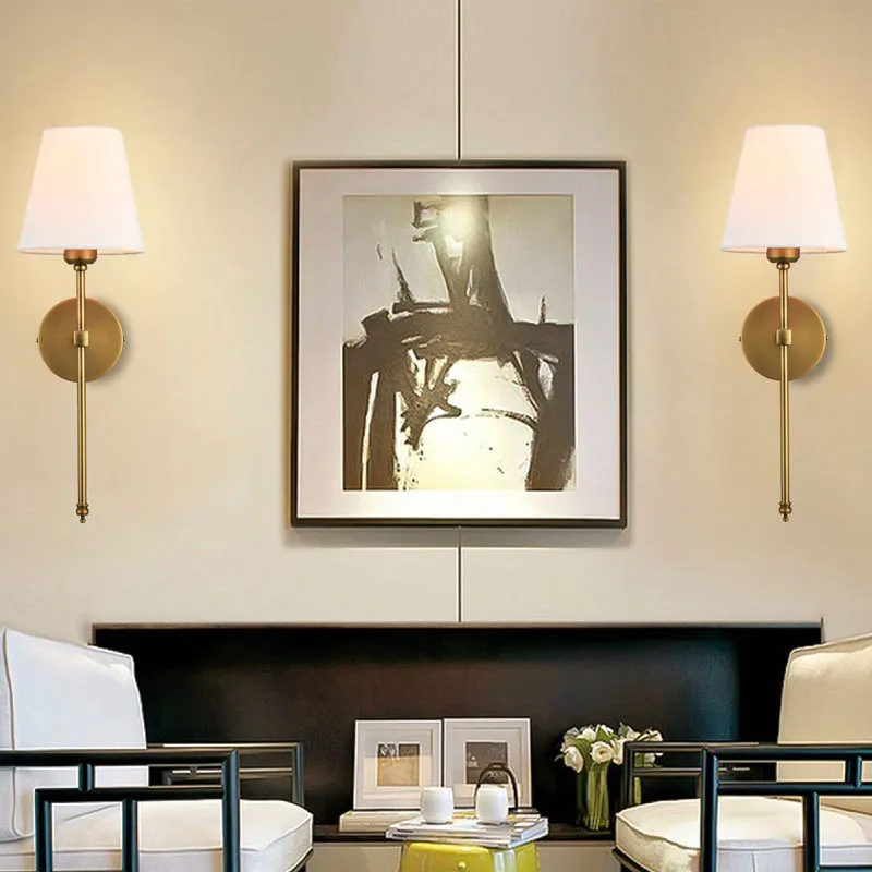 Wireless Wall Sconce | Black & Gold Finish, Remote Control & Easy Installation for Home Décor